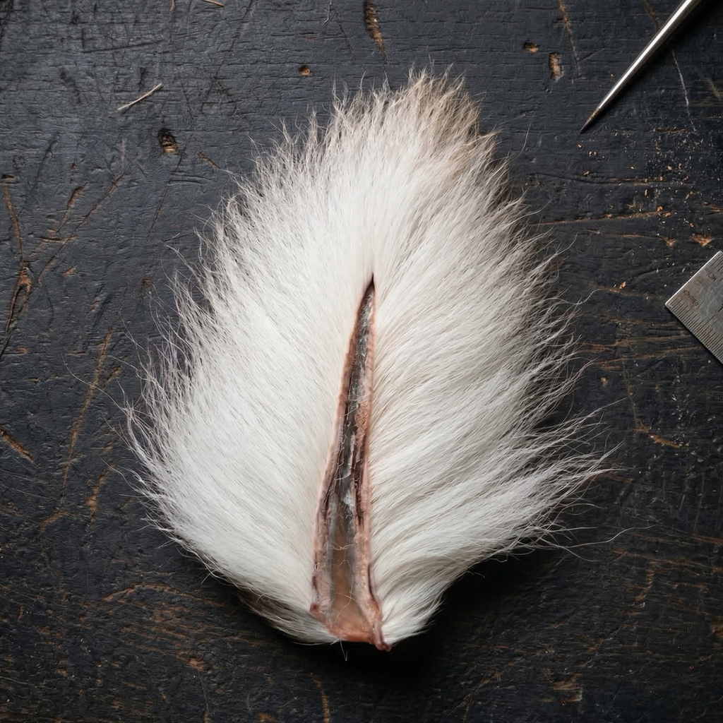 Esox Artisan Bucktail – käsin valittu peuranhäntä haukiperhojen sidontaan